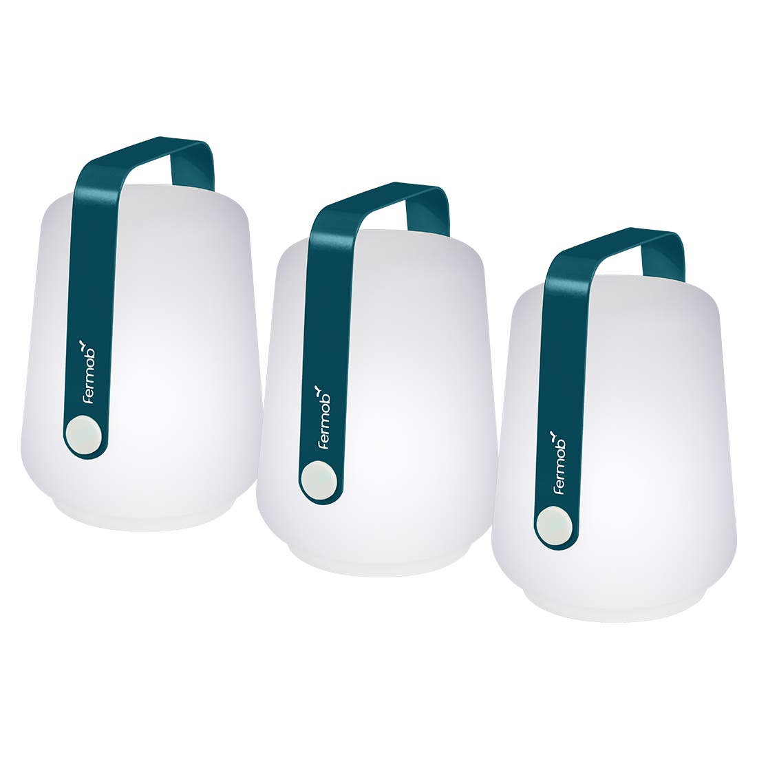 Set of 3 Balad H12 lamps Decorative wireless table lamp Fermob Fermob